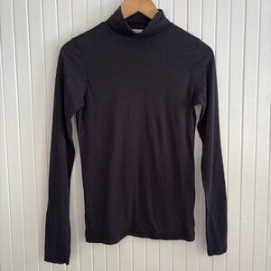 rag & bone Cotton Blend Turtleneck Long Sleeve